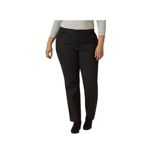 Lee Women's Classic Black Straight Leg Pants